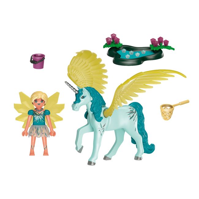 Playmobil - Crystal Fairy Cu Unicorn ARTPM70809