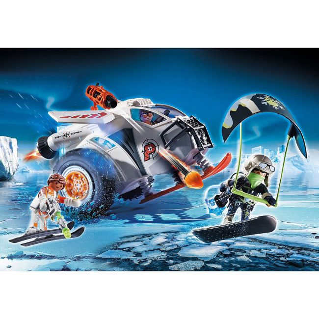 Playmobil - Echipa De Spioni Cu Planor De Zapada ARTPM70231