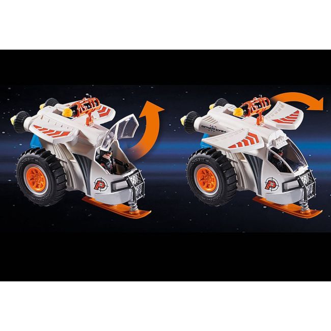 Playmobil - Echipa De Spioni Cu Planor De Zapada ARTPM70231