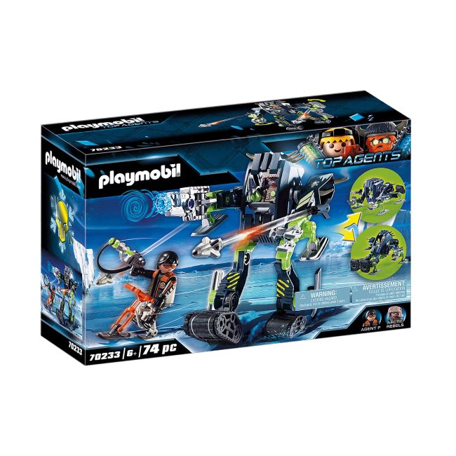 Playmobil - Robotul Ghetii Si Rebeli Arctici ARTPM70233