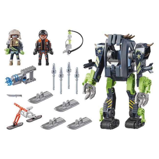 Playmobil - Robotul Ghetii Si Rebeli Arctici ARTPM70233