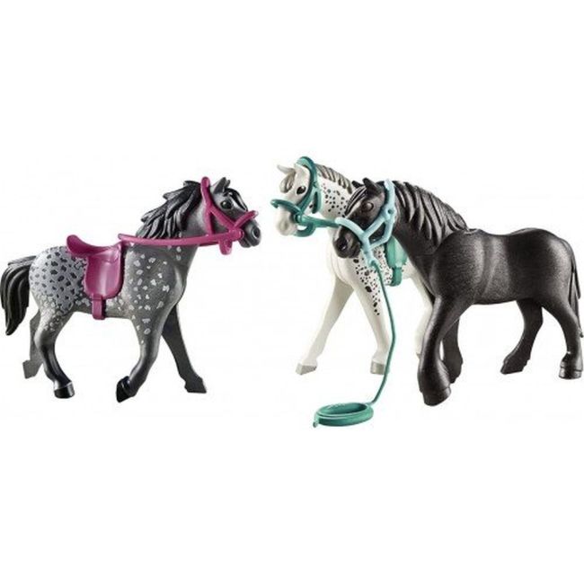 Playmobil - Set 3 Cai: Frizian, Knabstrupper, Andaluz ARTPM70999