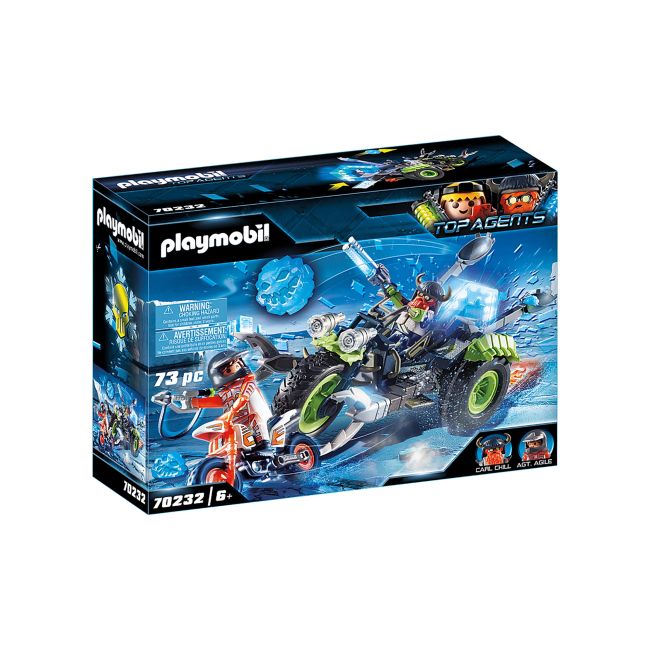 Playmobil - Tricicleta Pentru Gheata Si Rebeli Arctici ARTPM70232