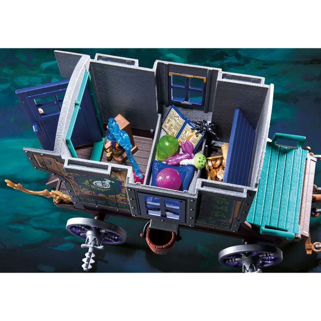 Playmobil - Violet Vale - Trasura Negustorului ARTPM70903