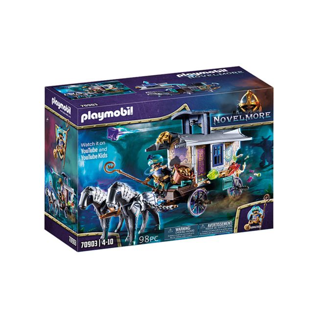 Playmobil - Violet Vale - Trasura Negustorului ARTPM70903