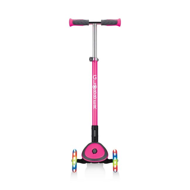 Trotineta pliabila globber elite deluxe lights roz funk444-410
