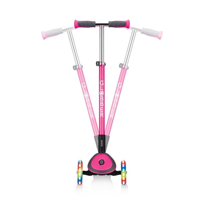 Trotineta pliabila globber elite deluxe lights roz funk444-410