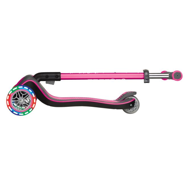 Trotineta pliabila globber elite deluxe lights roz funk444-410