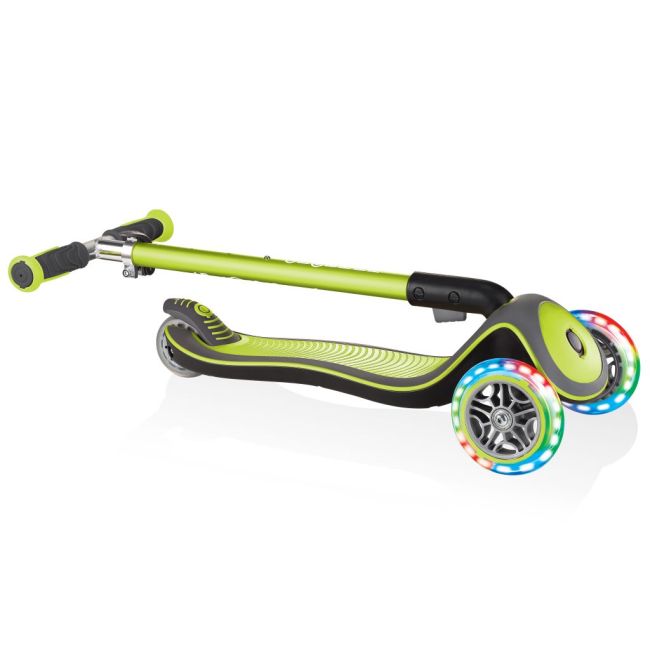 Trotineta pliabila globber elite deluxe lights verde funk444-406