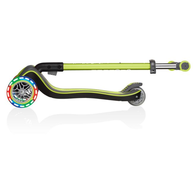 Trotineta pliabila globber elite deluxe lights verde funk444-406