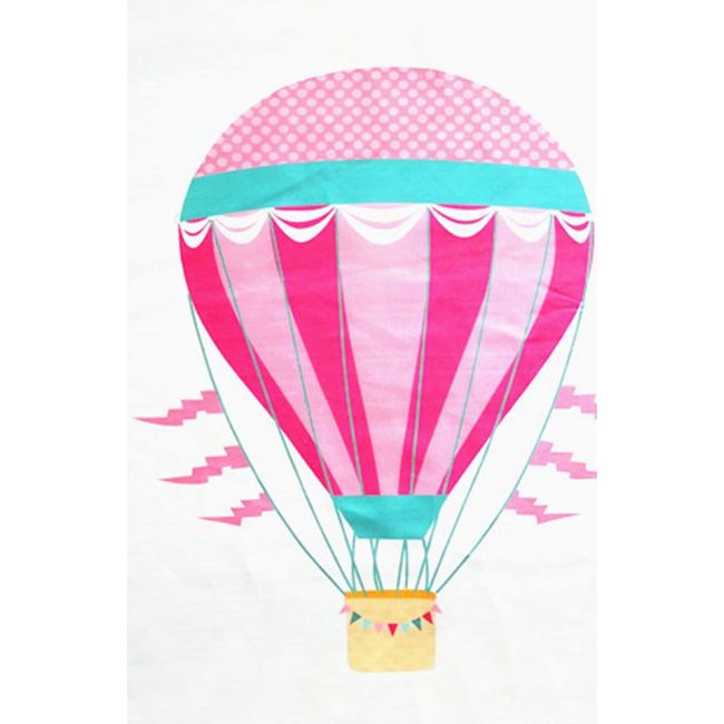 Suport textil tip Milestone subtire pentru fotografii memorabile Balon DLLdrl12sf