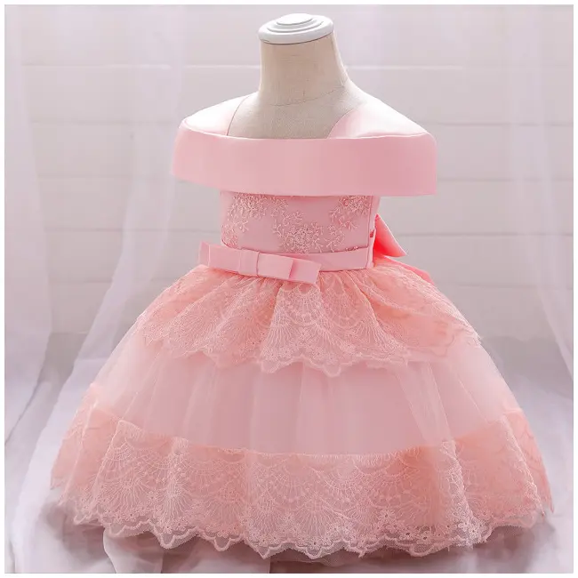 Rochita eleganta roz - alma mdl1969xz-4-de.3-6 luni (marimea 18 incaltaminte)