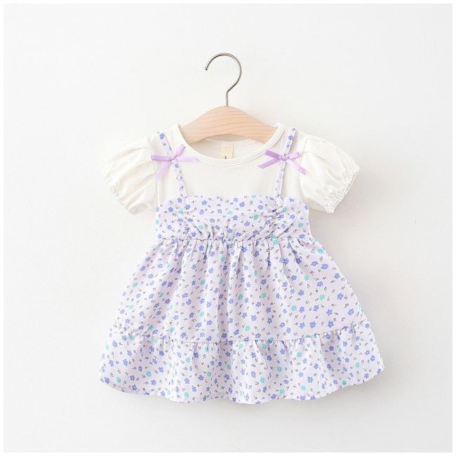 Rochita lila cu floricele LIHQ337-21-DE4