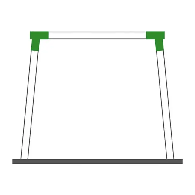 Coltar universal din otel pentru leagane kbt - okekbt827.020.002.001