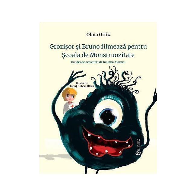 Grozisor si bruno filmeaza pentru scoala de monstruozitate