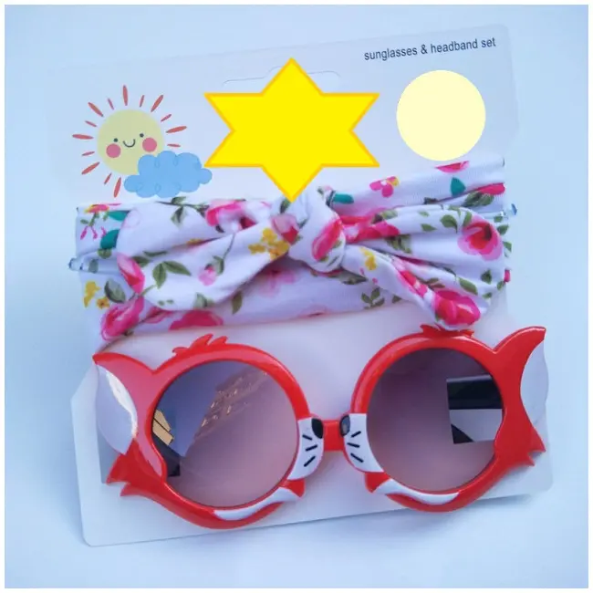 Set bentita si ochelari de soare - Sunny roses MBUV400-1