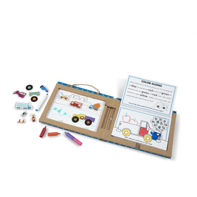 Set de creatie camioane - melissa & doug - okemd31323