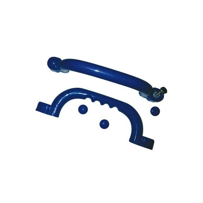 Set manere din plastic 25 cm albastru - okekbt840.025.004.001