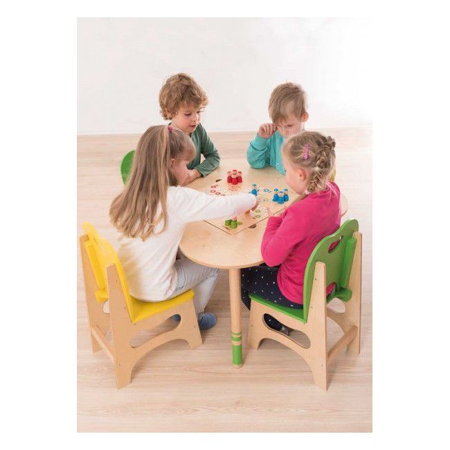 Set play corner cu masuta scaunele si jocuri- beleduc - okebel27010