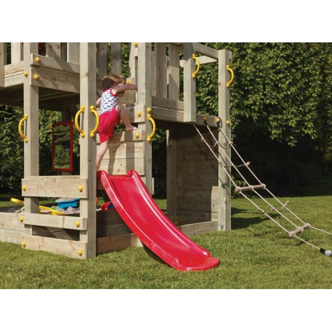 Tobogan toba 1.2m rosu pentru spatii de joaca - okekbt417.006.001.001