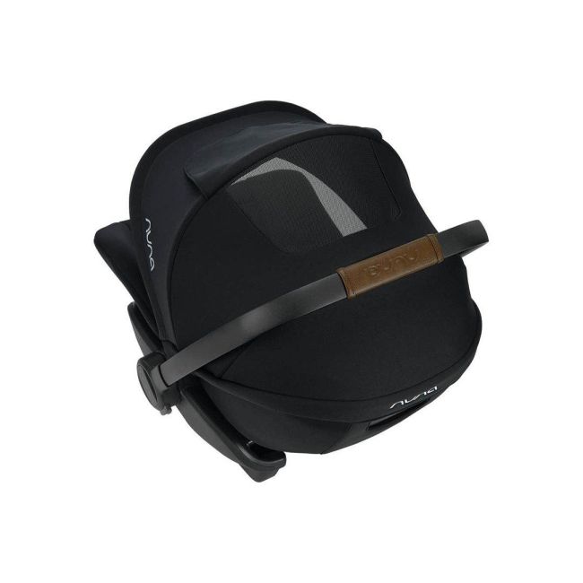 Nuna - set scoica auto i-size arra next caviar + baza isofix base next i-size pentru arra next bbbcs11300cvrglset