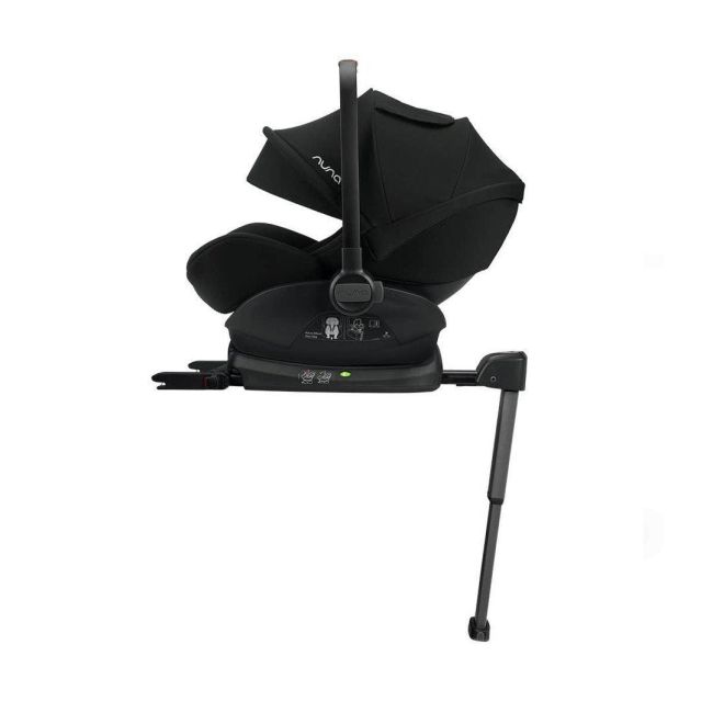 Nuna - set scoica auto i-size arra next caviar + baza isofix base next i-size pentru arra next bbbcs11300cvrglset