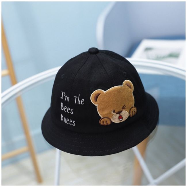 Palariuta neagra din denim - Bear MDZM07-3-pa01