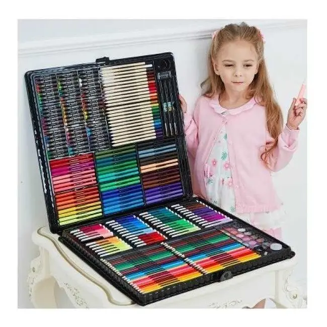 Set pentru pictura 288 piese cu geanta inclusa Iso Trade MY17833 BBJMY17833_Negru