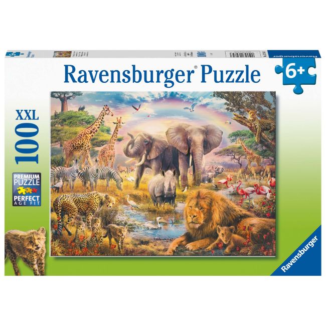 Puzzle Animale In Salbaticie, 100 Piese ARTRVSPC13284