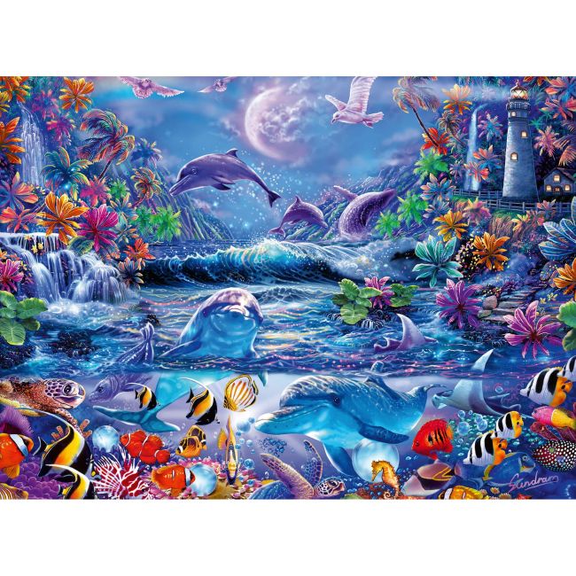 Puzzle Animale Marine, 500 Piese Starline ARTRVSPA15047