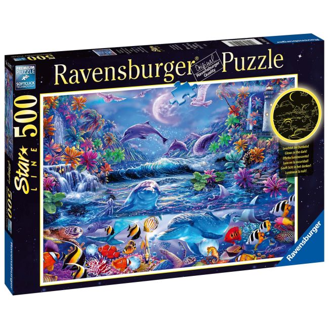 Puzzle Animale Marine, 500 Piese Starline ARTRVSPA15047