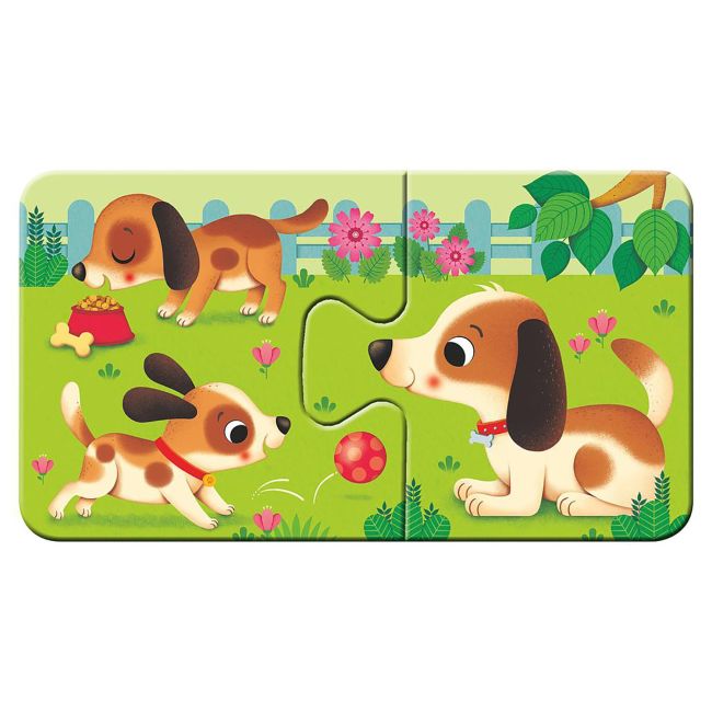 Puzzle Animale Si Puiutii Lor, 9X2 Piese ARTRVSPC03123
