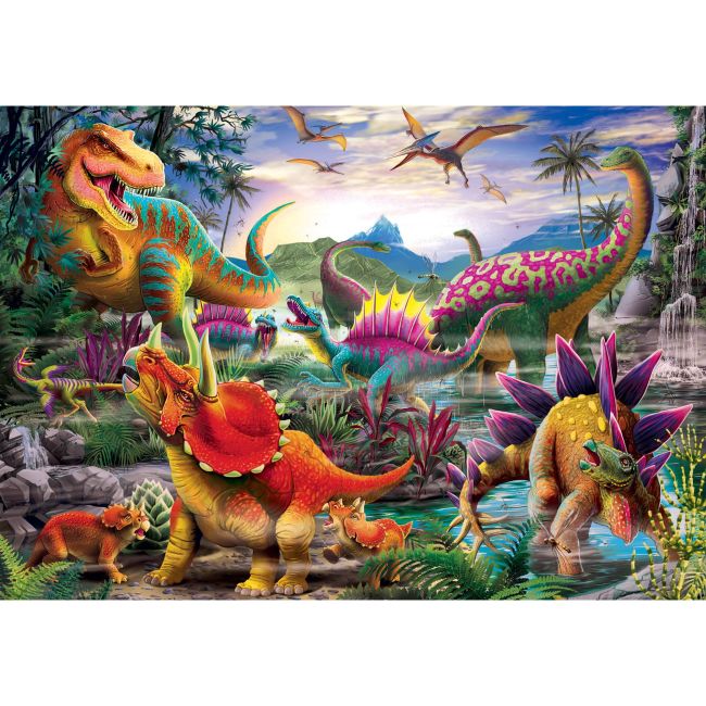 Puzzle Atacul T-Rex, 35 Piese ARTRVSPC05160