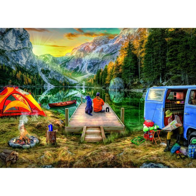 Puzzle Camping, 1000 Piese ARTRVSPA16994