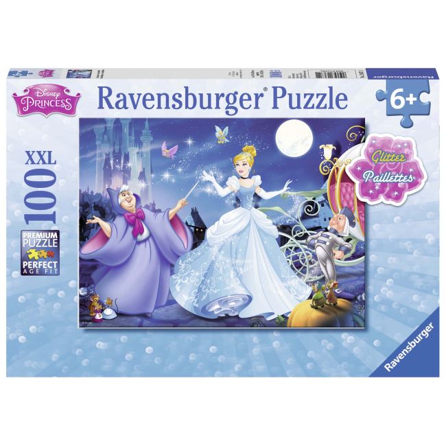 Puzzle Cenusareasa, 100 Piese Glitter ARTRVSPC13671
