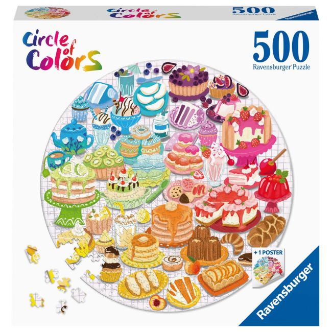 Puzzle Cerc Desert, 500 Piese ARTRVSPA17171