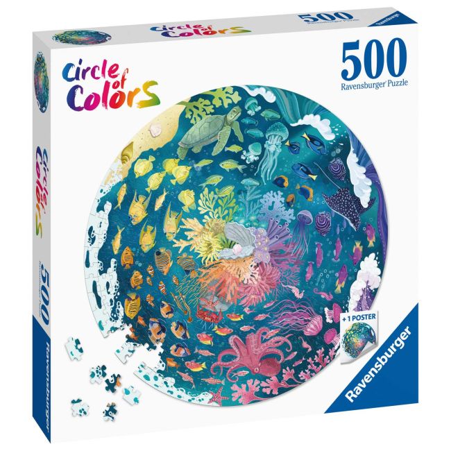 Puzzle Cerc Ocean, 500 Piese ARTRVSPA17170