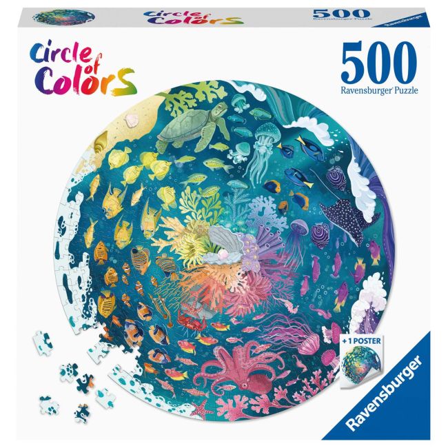 Puzzle Cerc Ocean, 500 Piese ARTRVSPA17170