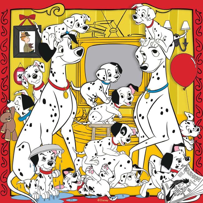Puzzle Disney, 3X49 Piese ARTRVSPC05155