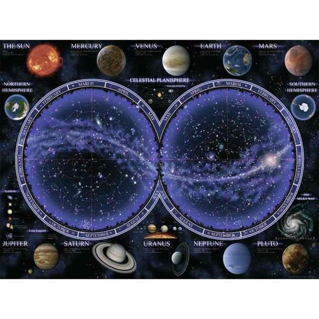Puzzle Harta Cereasca, 1500 Piese ARTRVSPA16373