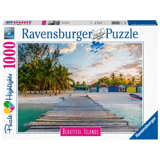 Puzzle Insula Din Caraibe, 1000 Piese ARTRVSPA16912