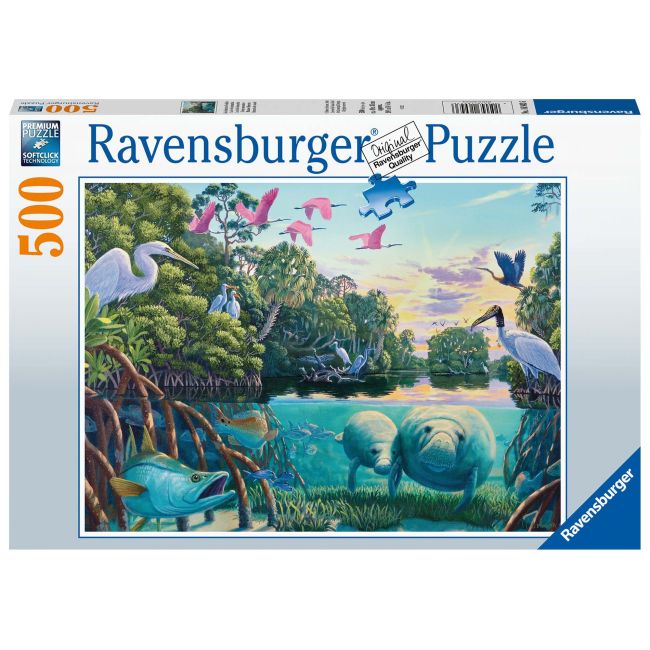 Puzzle Lamantini, 500 Piese ARTRVSPA16943