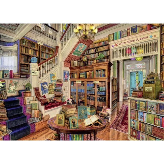 Puzzle Libraria Fantastica, 1000 Piese ARTRVSPA19799