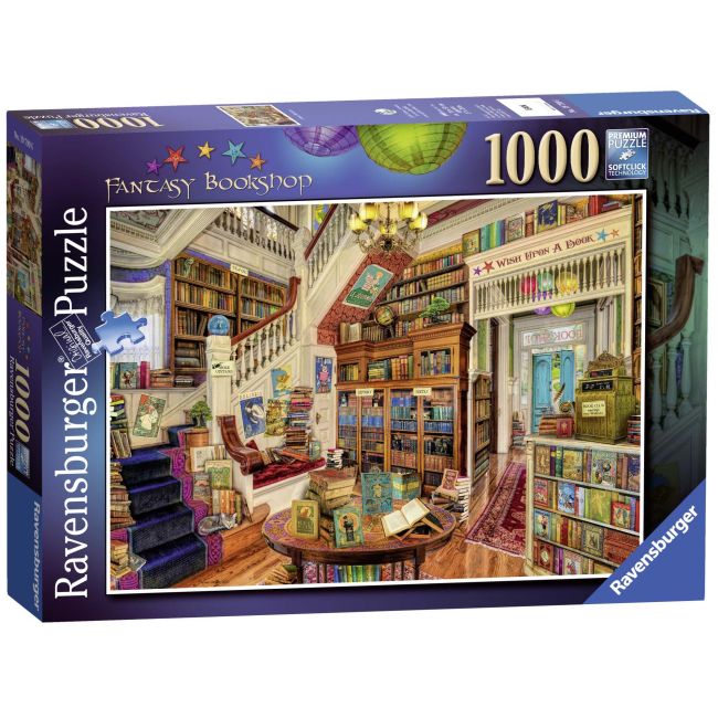 Puzzle Libraria Fantastica, 1000 Piese ARTRVSPA19799