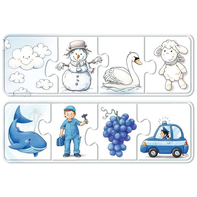 Puzzle Lucruri Colorate, 6X4 Piese ARTRVSPC03007