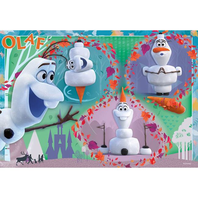 Puzzle Olaf, 2X12 Piese ARTRVSPC05153