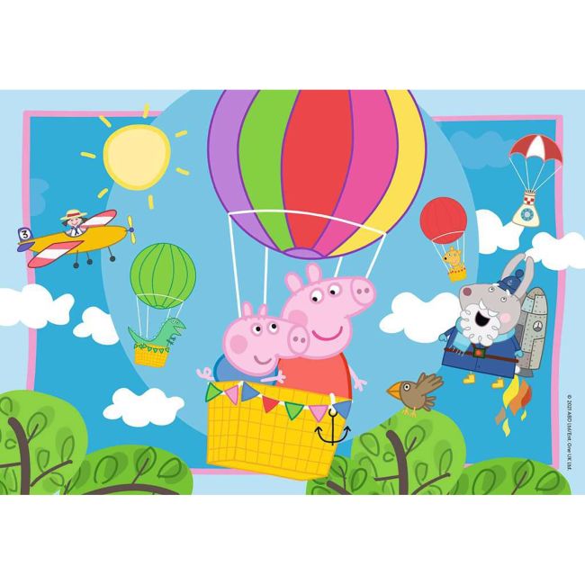 Puzzle Peppa Pig, 2X12 Piese ARTRVSPC05574