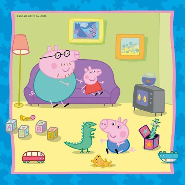 Puzzle Peppa Pig, 3X49 Piese ARTRVSPC05579