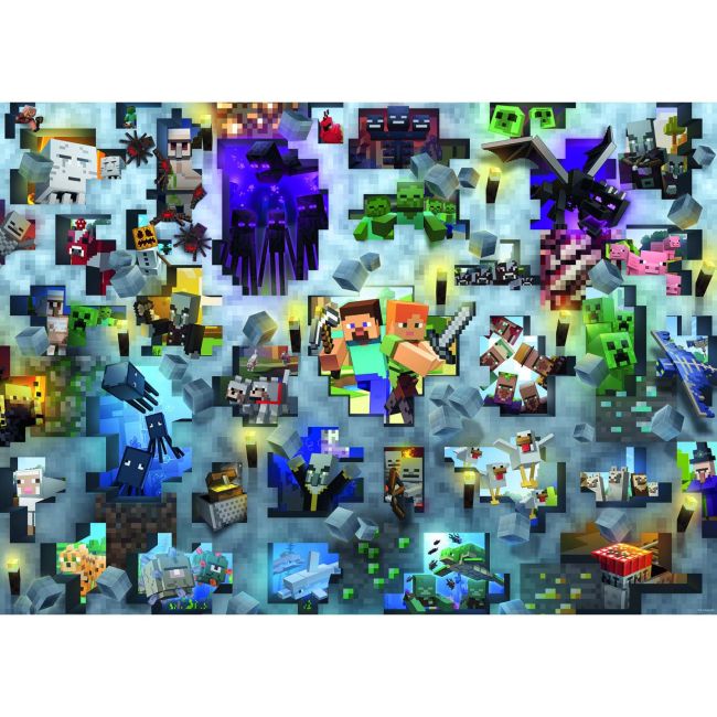 Puzzle Provocarea Minecraft, 1000 Piese ARTRVSPA17188