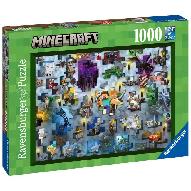Puzzle Provocarea Minecraft, 1000 Piese ARTRVSPA17188
